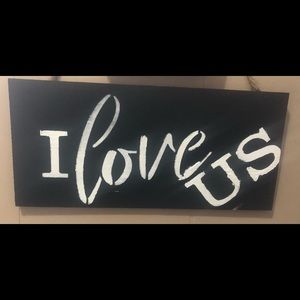 These are hand painted with chalk paint-farmhouse distressed signs